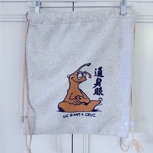 UCSC Cloth Cinch sac. University of California Santa Cruz